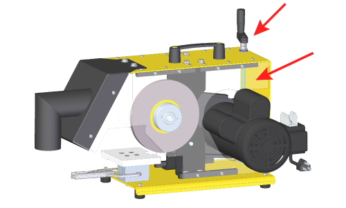 Magna-Matic MAG-8000 Universal Lawn Mower Blade Sharpener